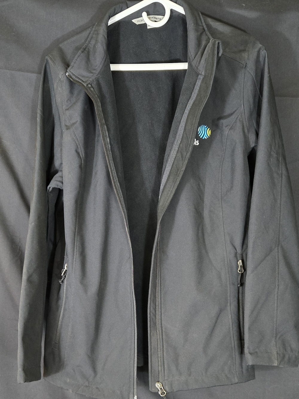 Port Authority Men's Black Softshell Jacket #386